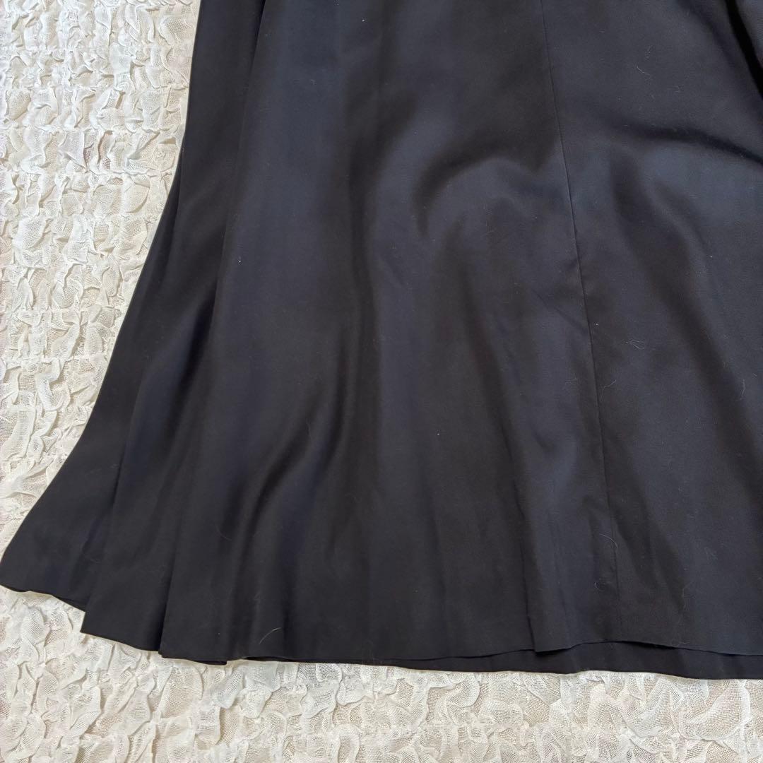 美品 かぐれ kagure Aラインジャンパースカート ブラック FREE