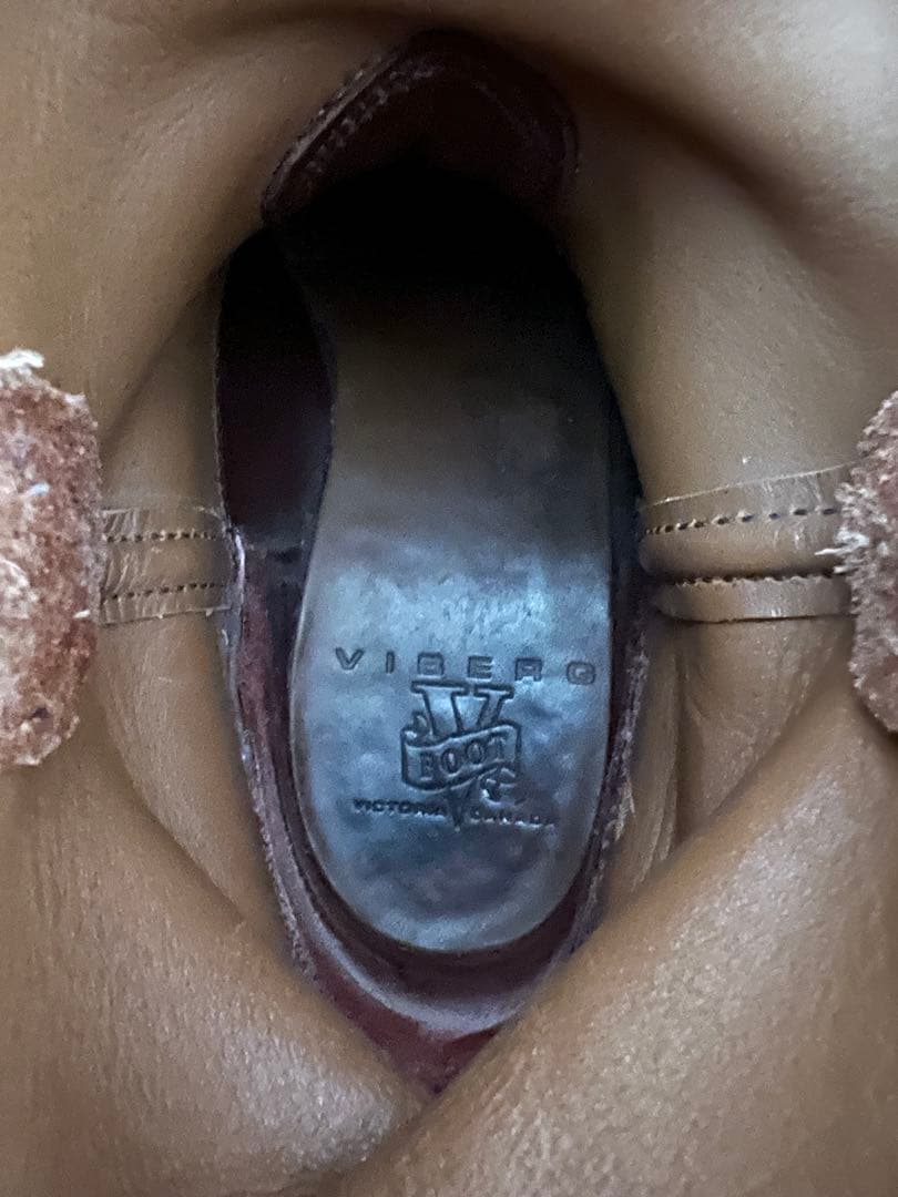 VIBERG 87ショートシフト　ラフアウト　エンジニアブーツ