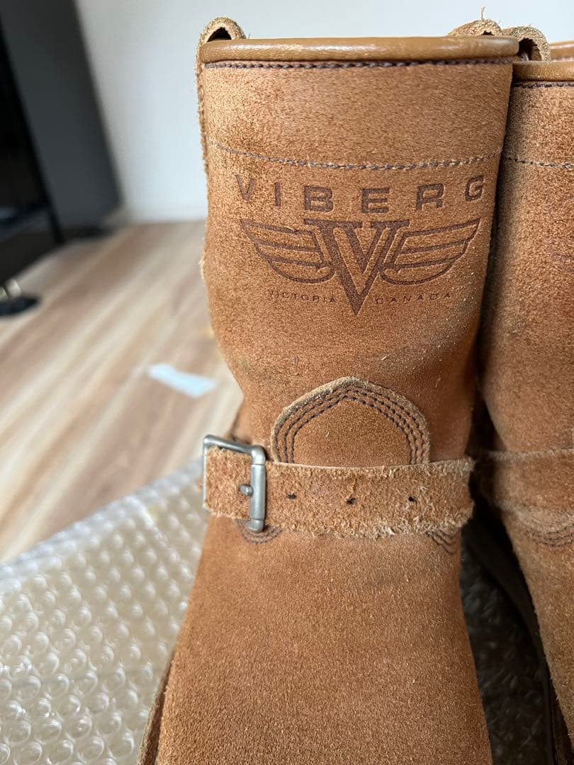 VIBERG 87ショートシフト　ラフアウト　エンジニアブーツ