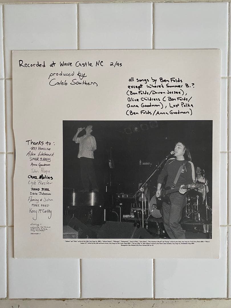 ベン・フォールズ・ファイヴ『Ben Folds Five』