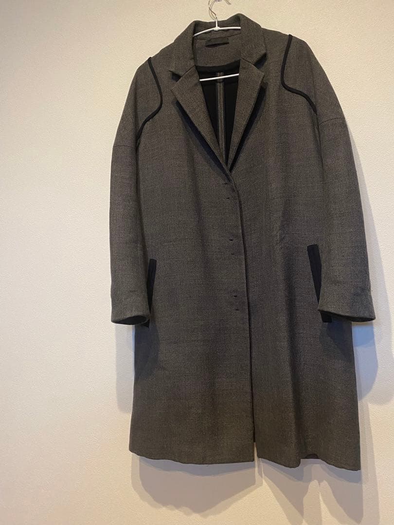 【希少】THE ROW パイピングチェスターコート