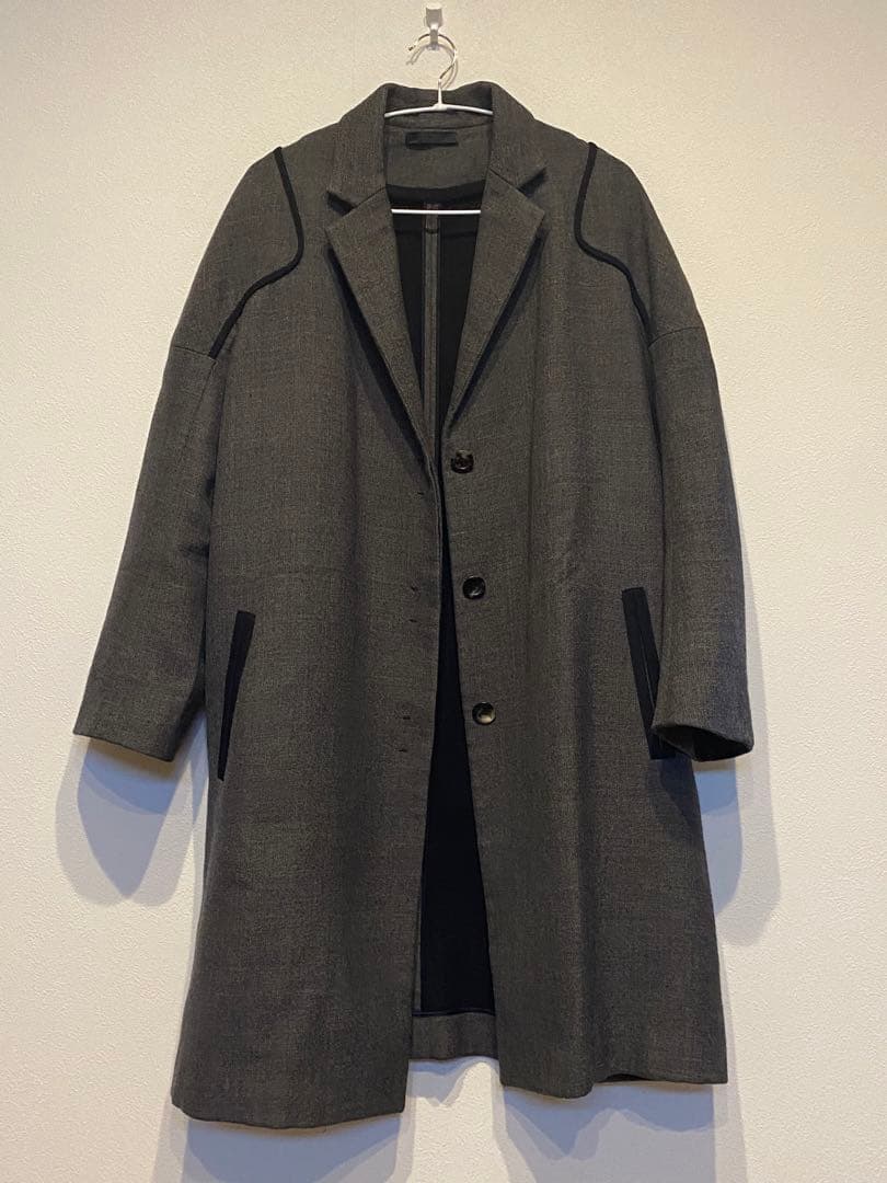 【希少】THE ROW パイピングチェスターコート