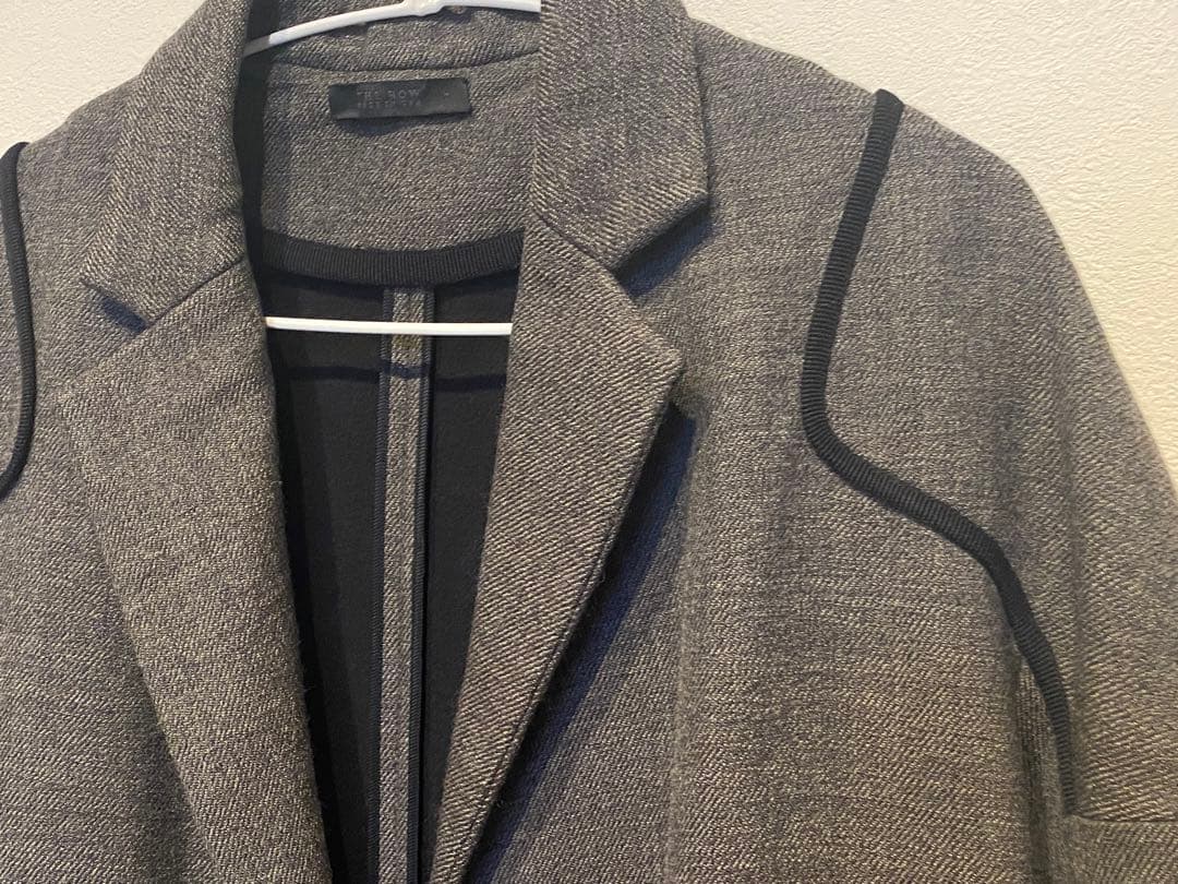 【希少】THE ROW パイピングチェスターコート