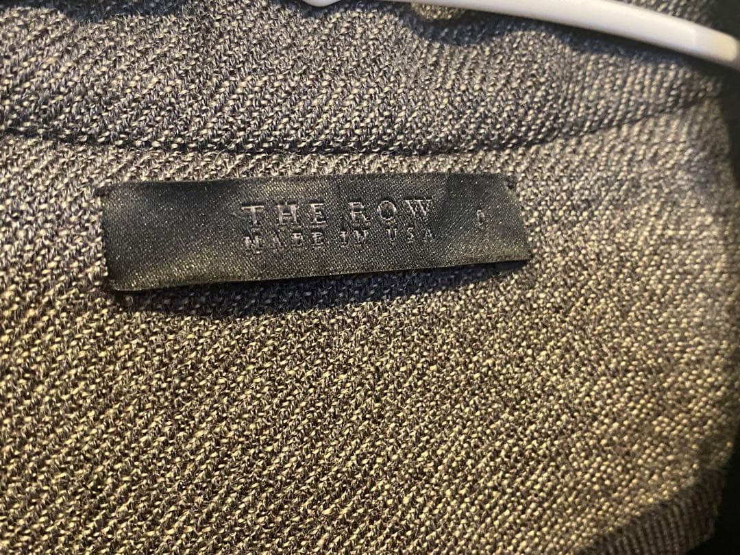 【希少】THE ROW パイピングチェスターコート