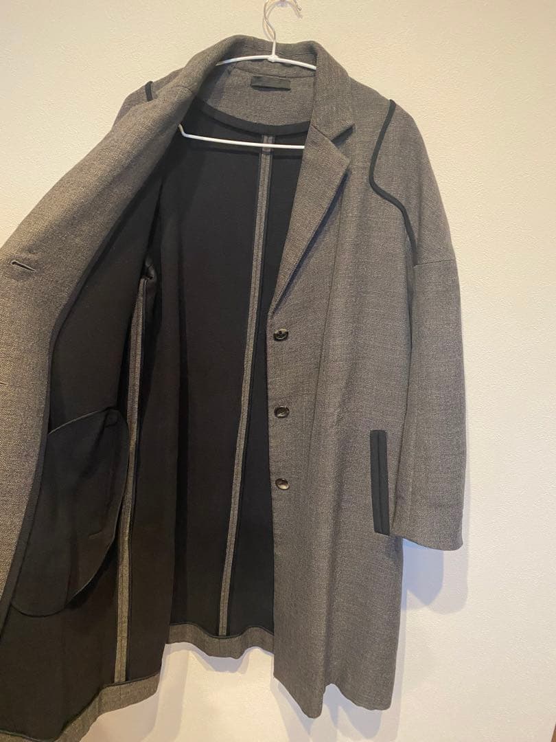 【希少】THE ROW パイピングチェスターコート