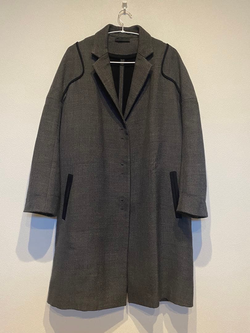 【希少】THE ROW パイピングチェスターコート