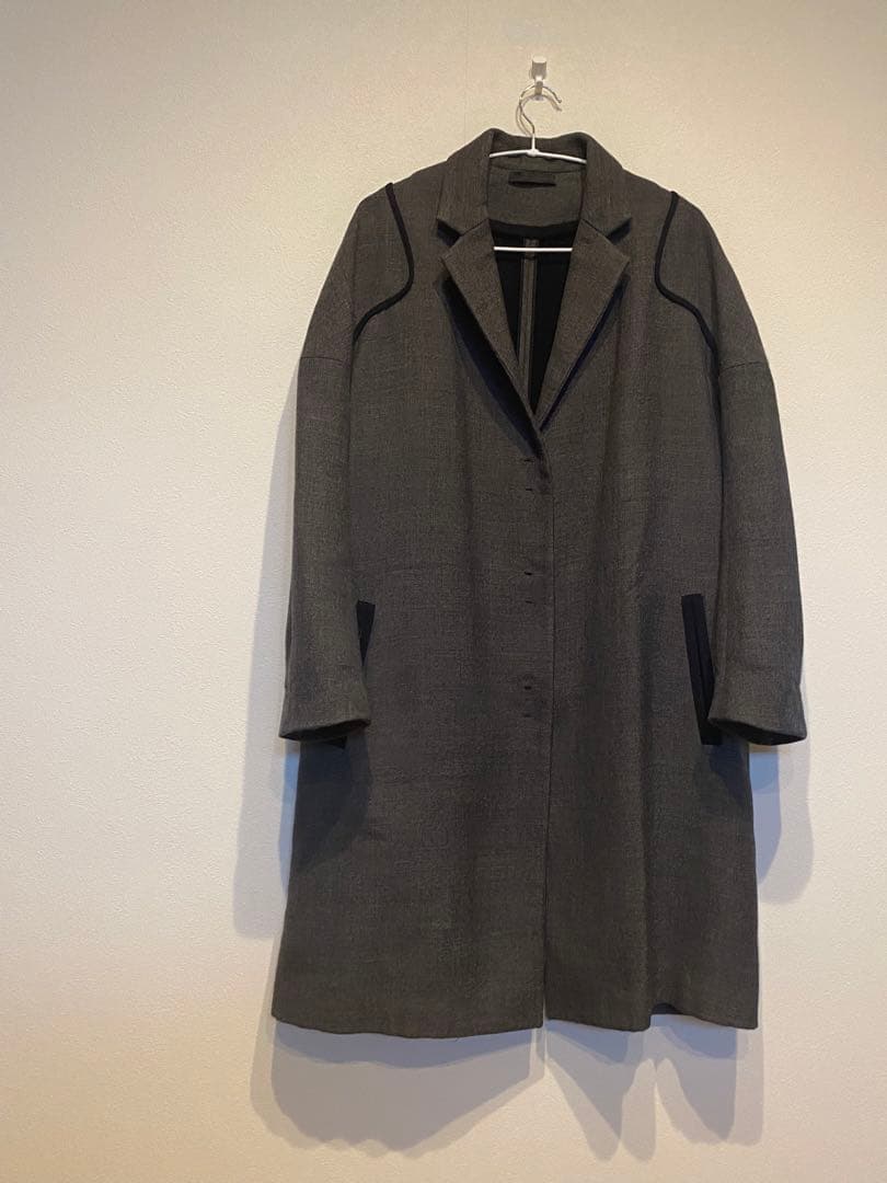 【希少】THE ROW パイピングチェスターコート