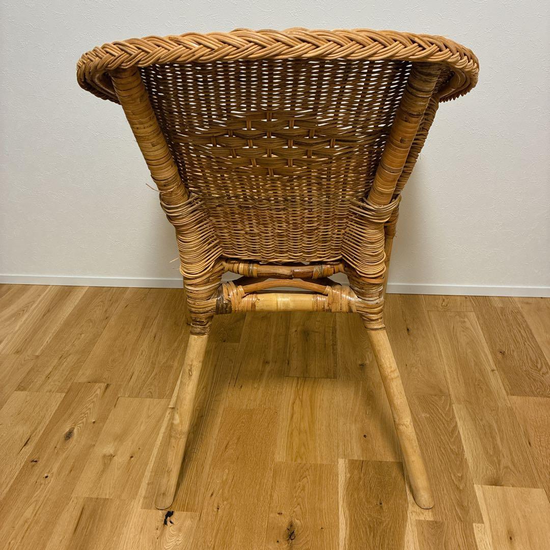 【美品】IKEA AGEN イケア アーゲン ラタンチェア ラタン 椅子