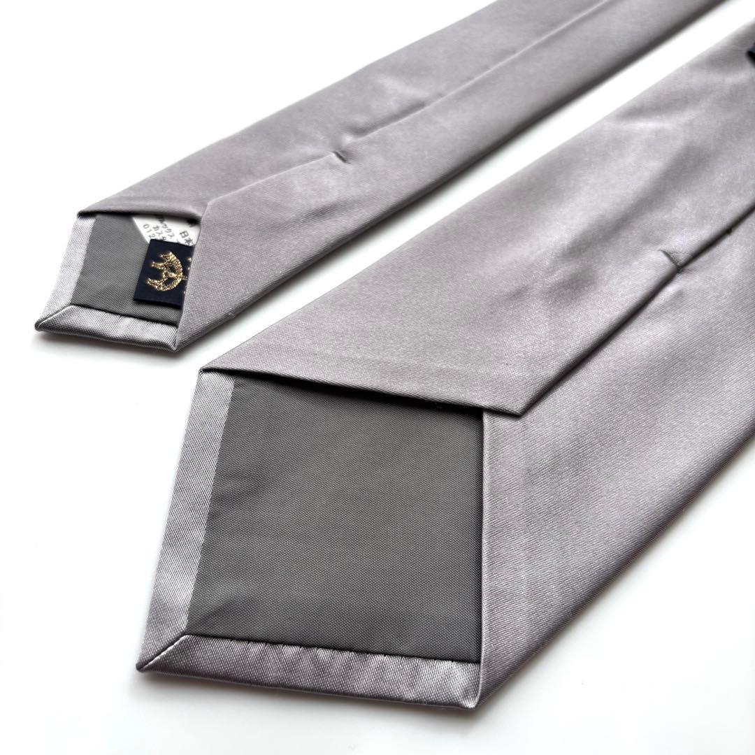 ꧁新品未使用꧂ ブルックスブラザーズ ネクタイ フォーマル シルバー 結婚式