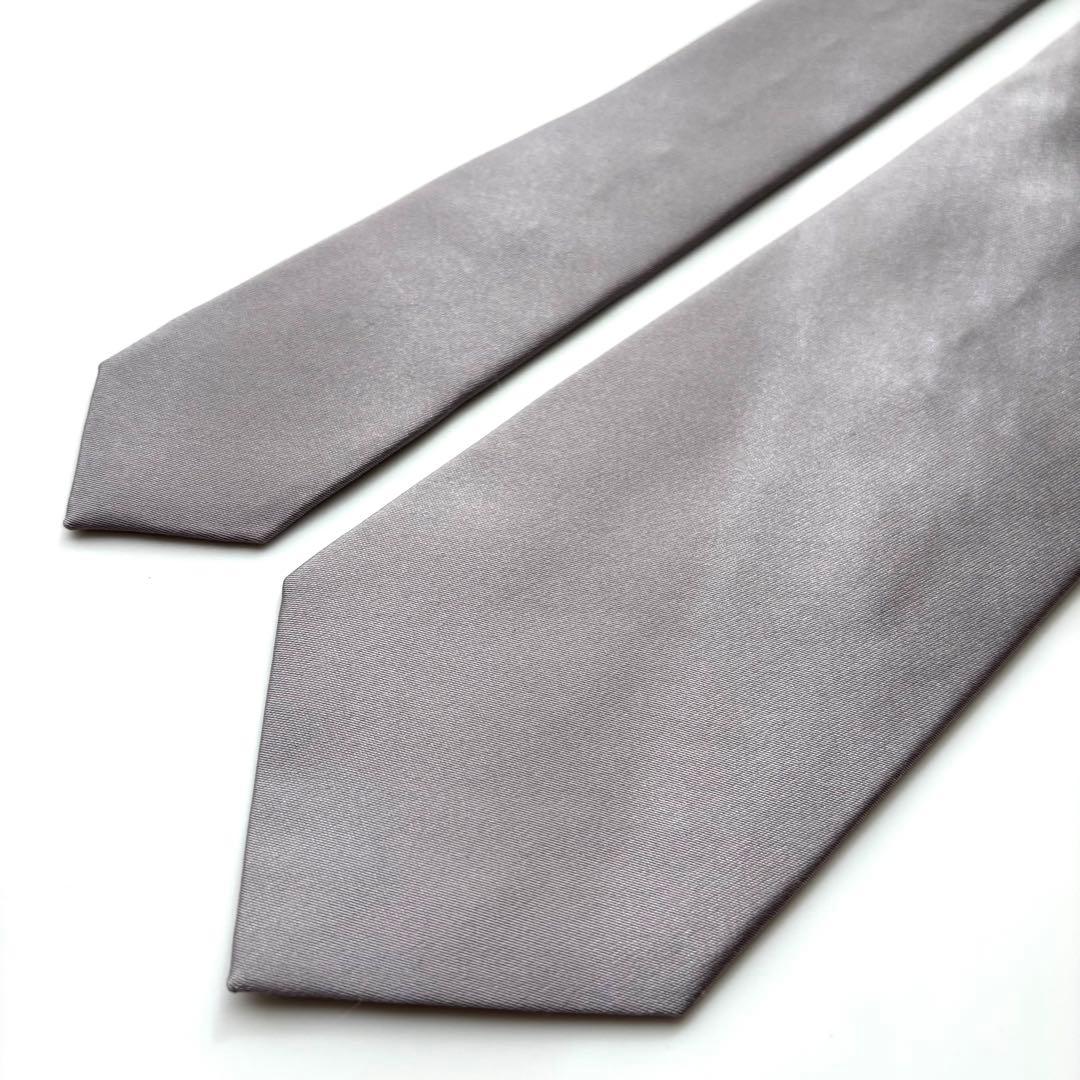 ꧁新品未使用꧂ ブルックスブラザーズ ネクタイ フォーマル シルバー 結婚式