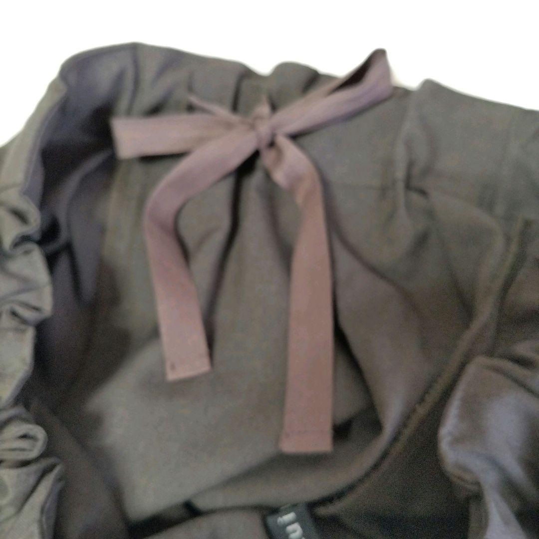 mizuiro ind　ミズイロインド　ワイド　カーゴパンツ　ブラウン