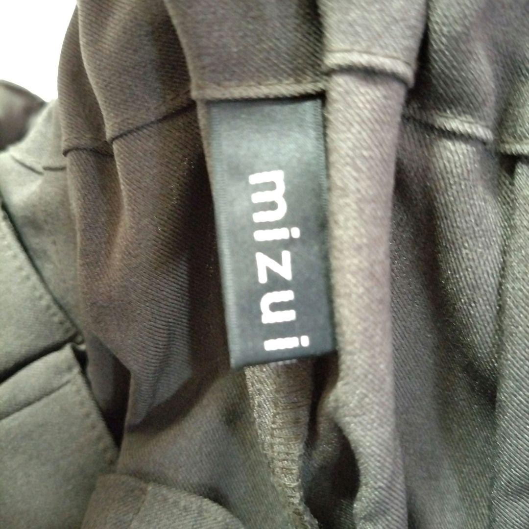 mizuiro ind　ミズイロインド　ワイド　カーゴパンツ　ブラウン