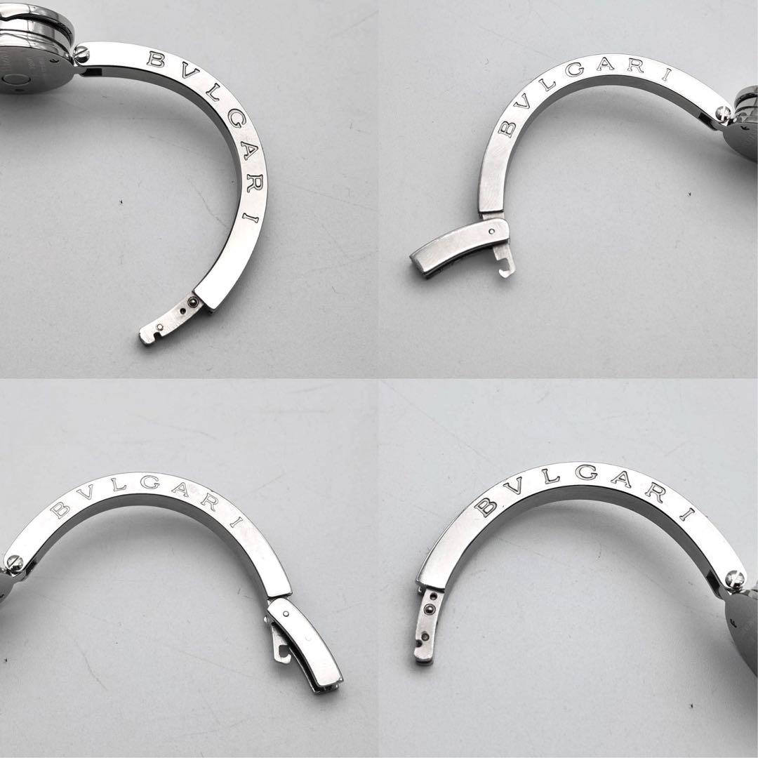 BVLGARI ビーゼロワン　BZ22S バングルウォッチ　黒文字盤　シルバー