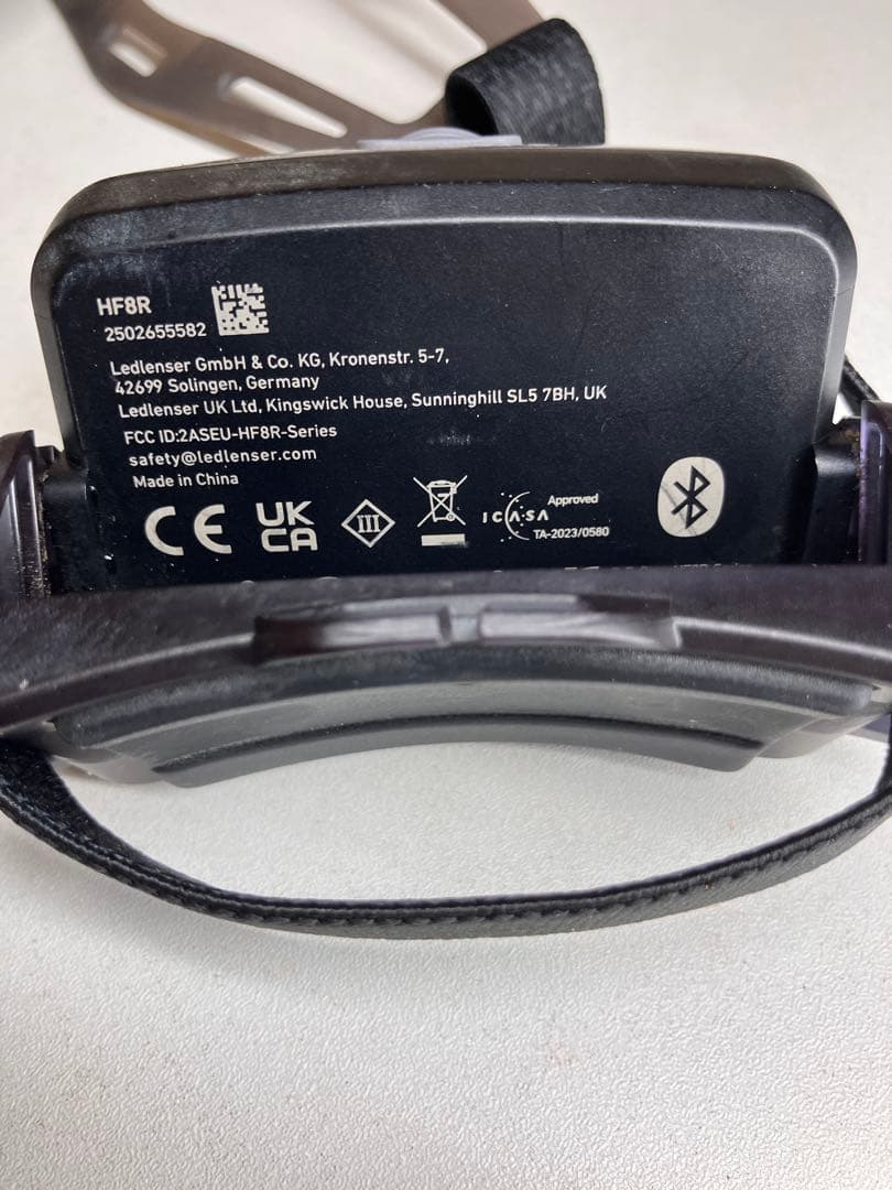 LEDLENSERレッドレンザーヘッドランプ hf8rcore