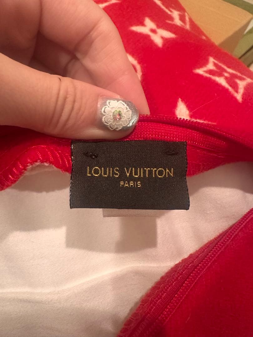 LOUIS VUITTON SUPREME クッション モノグラム