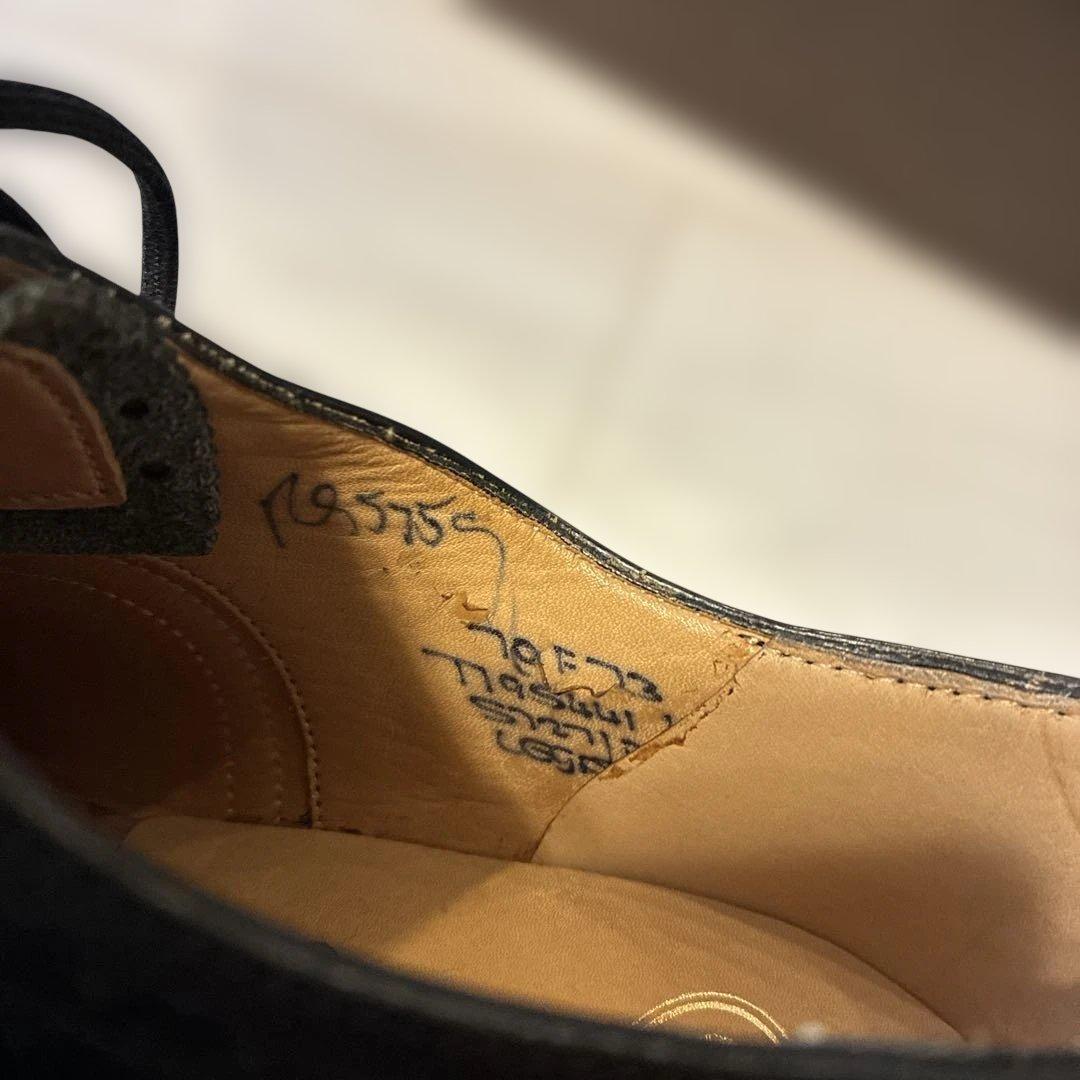 チャーチ　church's Custom Grade ブラック ドレスシューズ