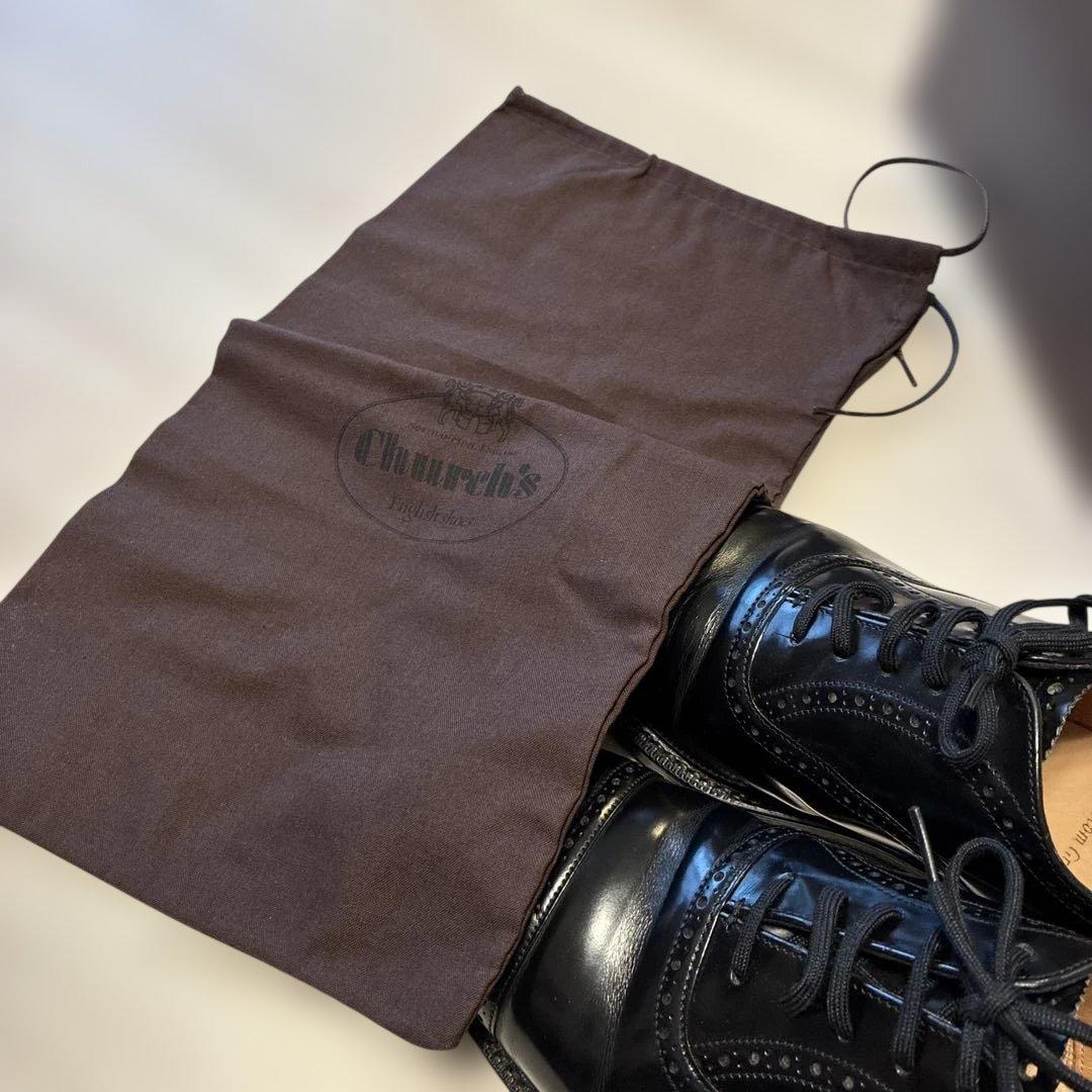 チャーチ　church's Custom Grade ブラック ドレスシューズ