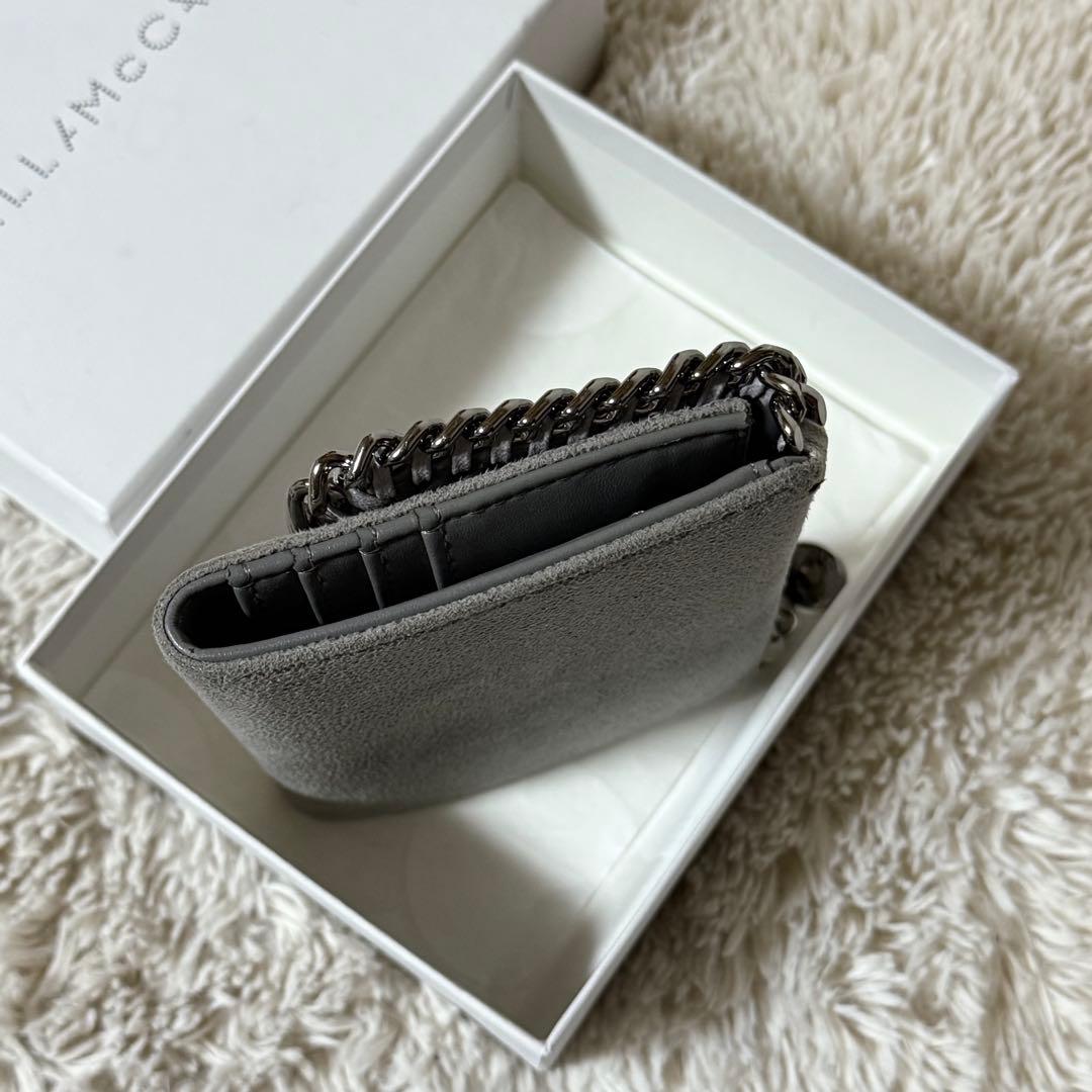 ⭐️未使用級⭐️　ステラマッカートニー　ファラベラ　三つ折り財布　ライトグレー