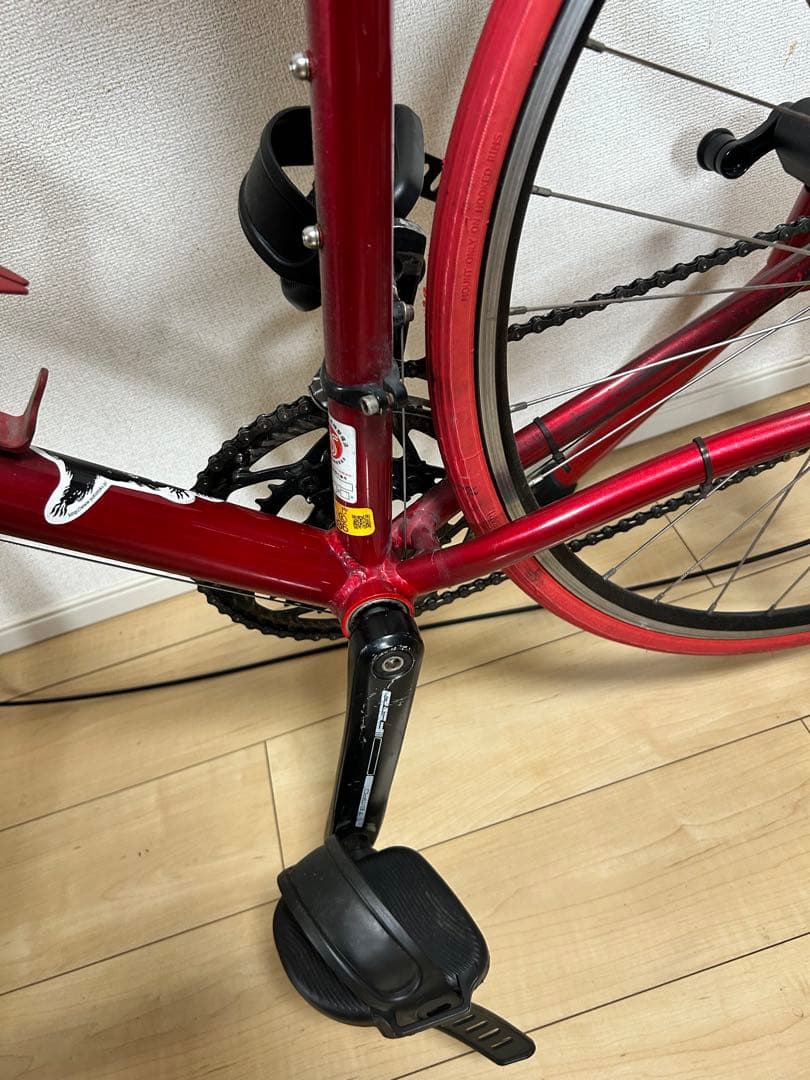 岡山市引渡又はたのめる便verenti ロードバイク+minoura LR340