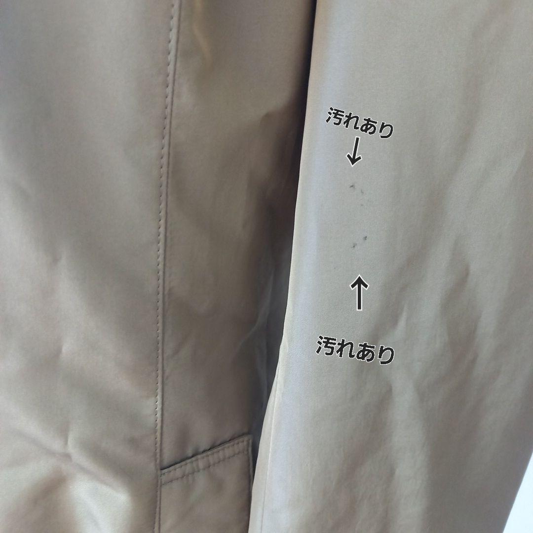 FOXEYフード付き ベージュ ロングコート