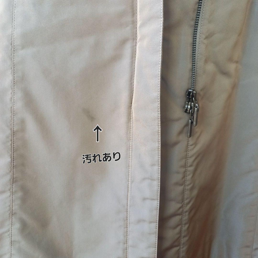 FOXEYフード付き ベージュ ロングコート