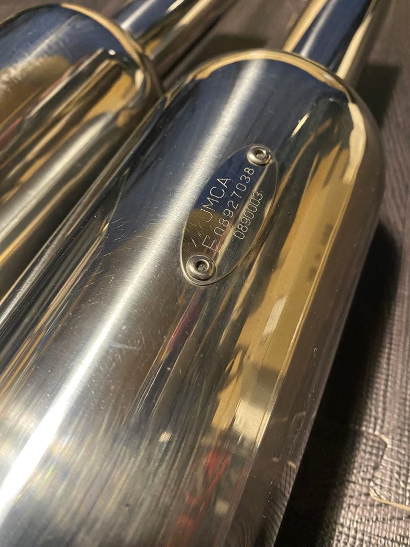 h*h様 W650 アールズギア　ワイバンクラシック　JMCA 車検対応　排ガス