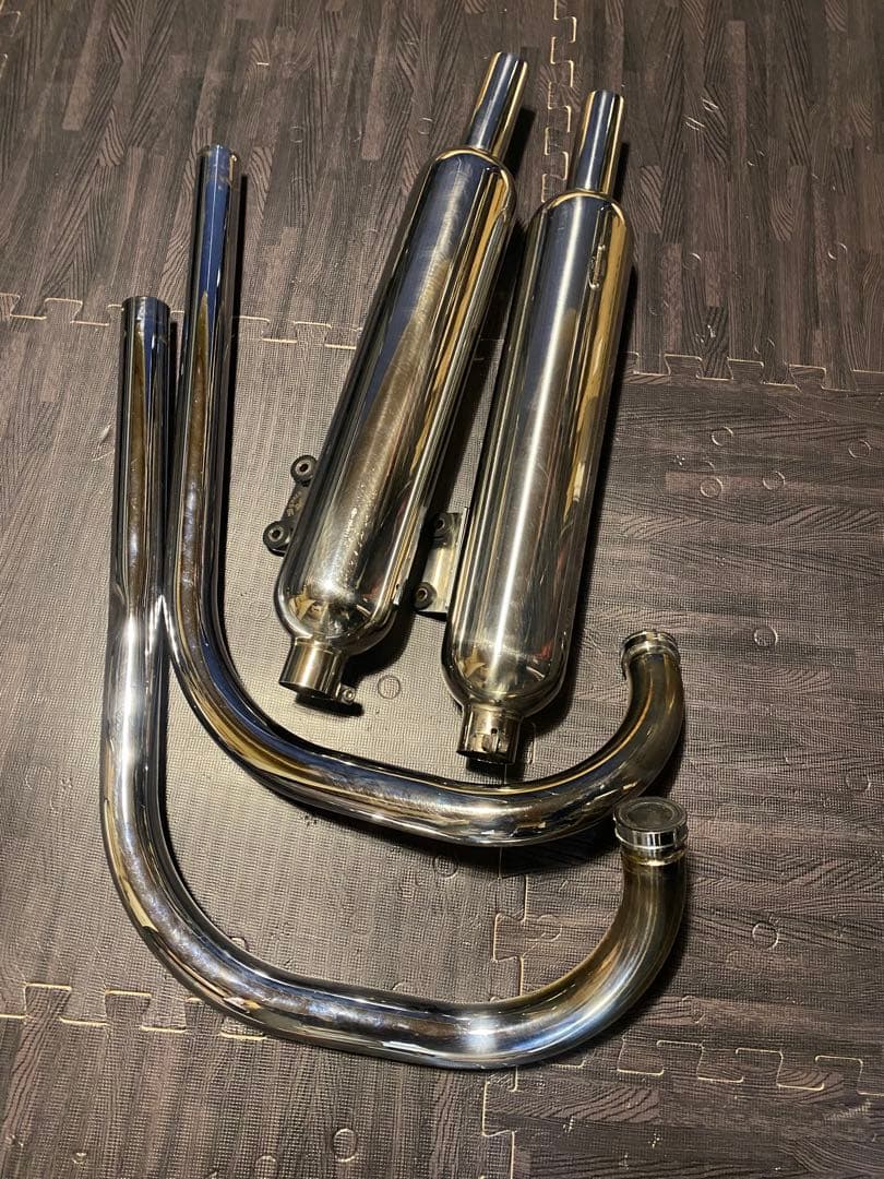 h*h様 W650 アールズギア　ワイバンクラシック　JMCA 車検対応　排ガス