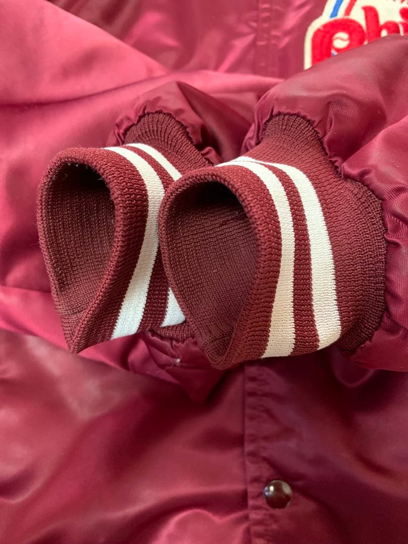 90s /USA製/ヴィンテージ/MLBフィリーズ/スタジャン/最終お値下げ