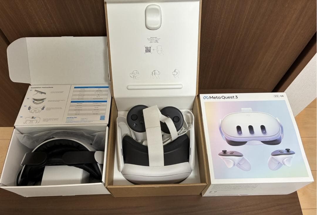  Quest 3 512GB + M3 PROヘッドストラップ