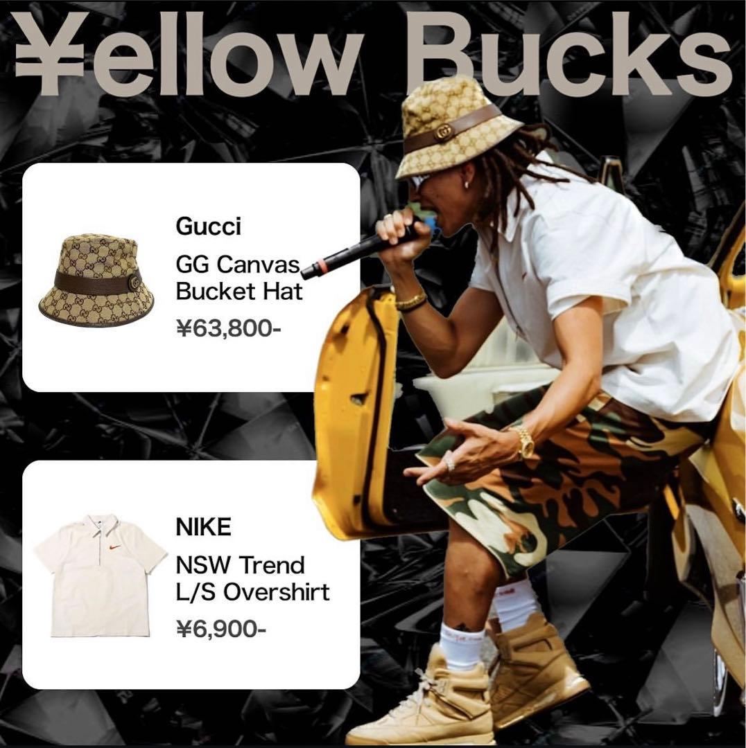 GUCCIバケットハット