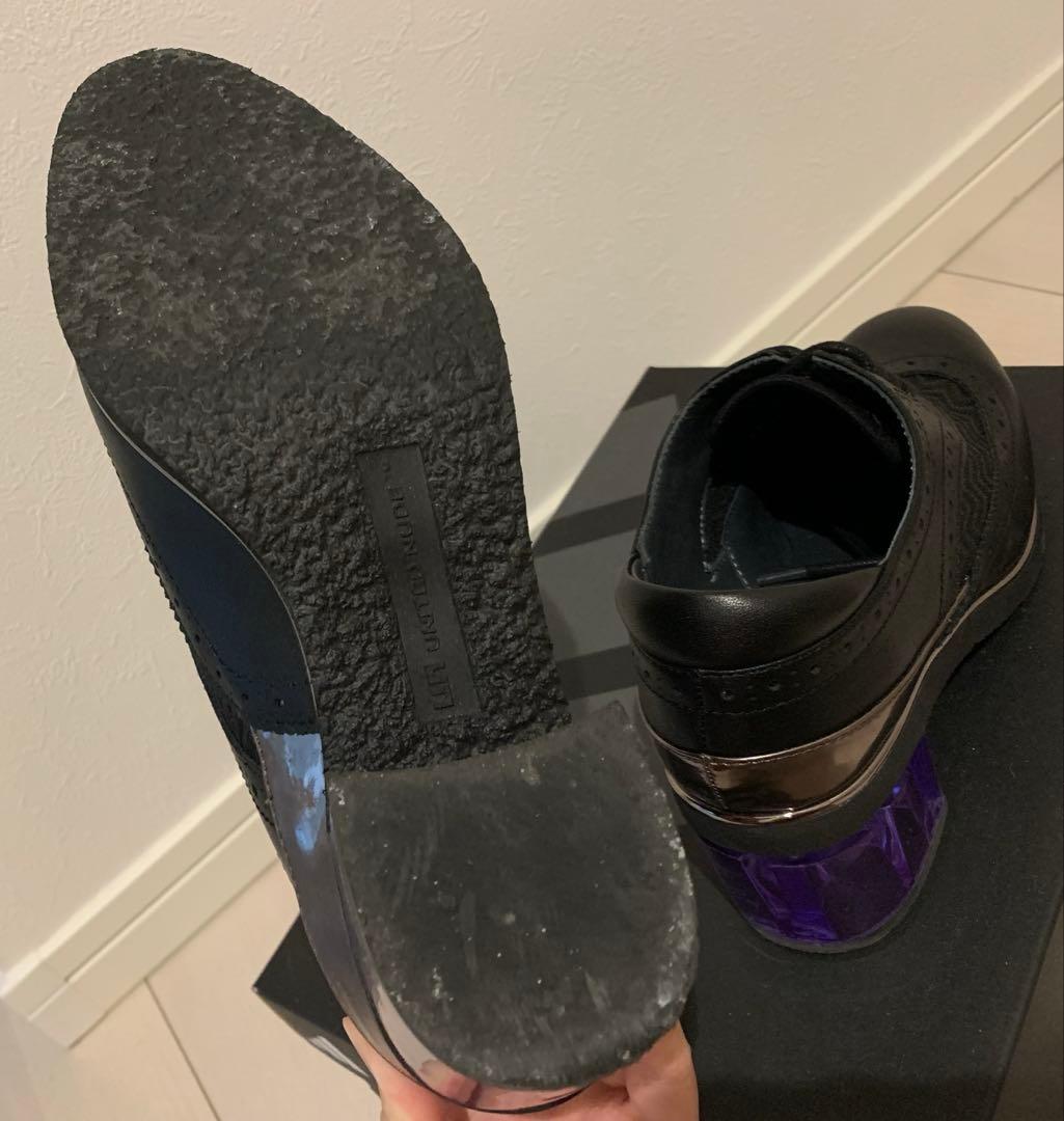 UNITEDNUDE Brogue ブラック クリアヒール