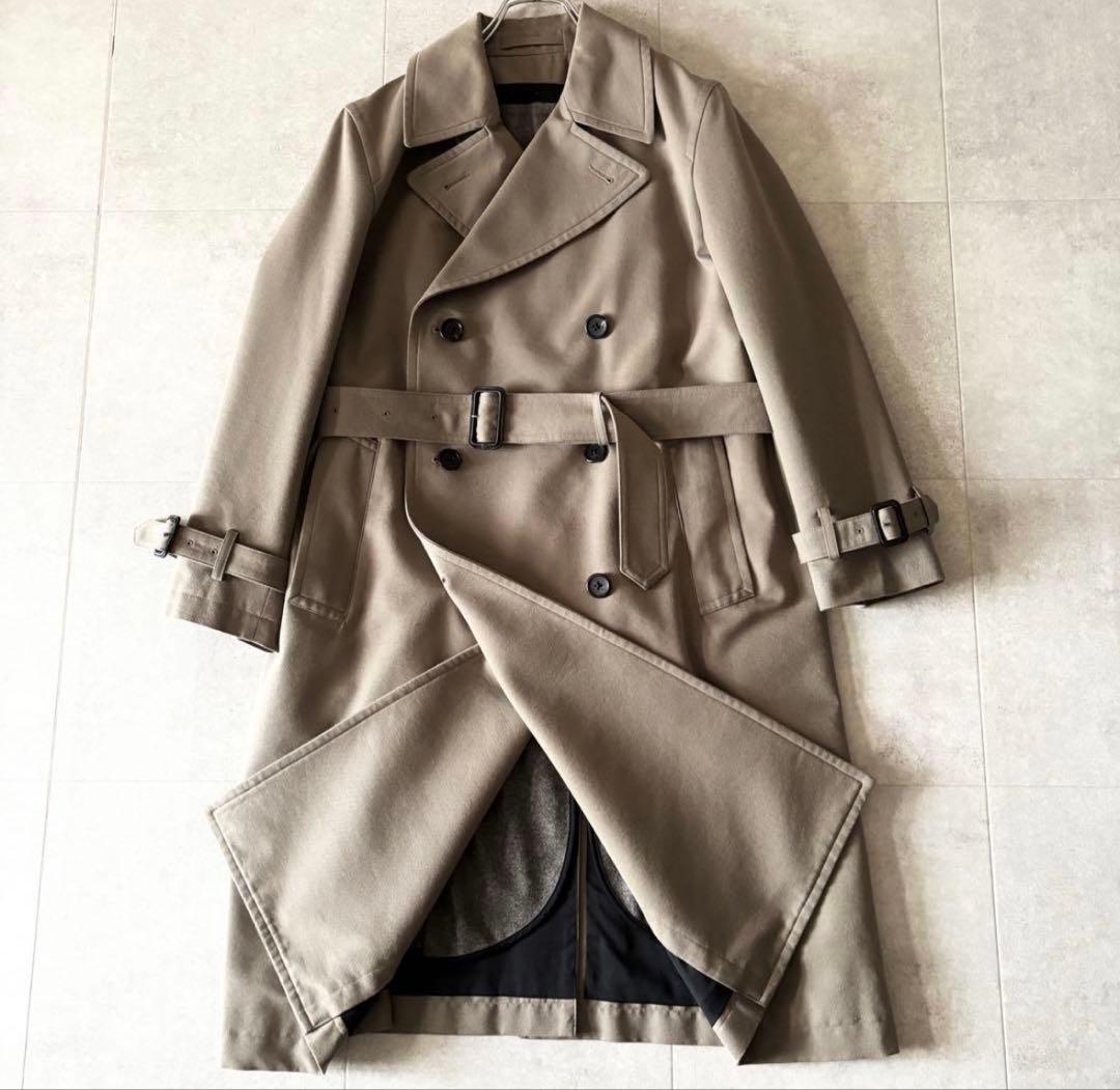極美品✨️マーガレットハウエル ライナー付きトレンチコート 1 ブラウンベージュ