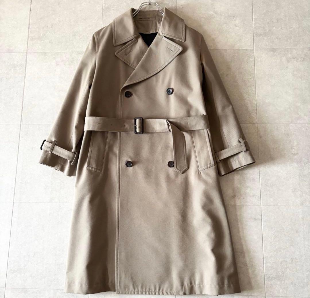 極美品✨️マーガレットハウエル ライナー付きトレンチコート 1 ブラウンベージュ