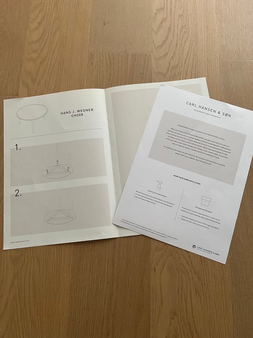 カールハンセン&サン ハンスJウェグナー　CH008コーヒーテーブル