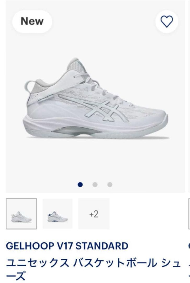 ASICS GELHOOP V17 STANDARD バスケットボールシューズ