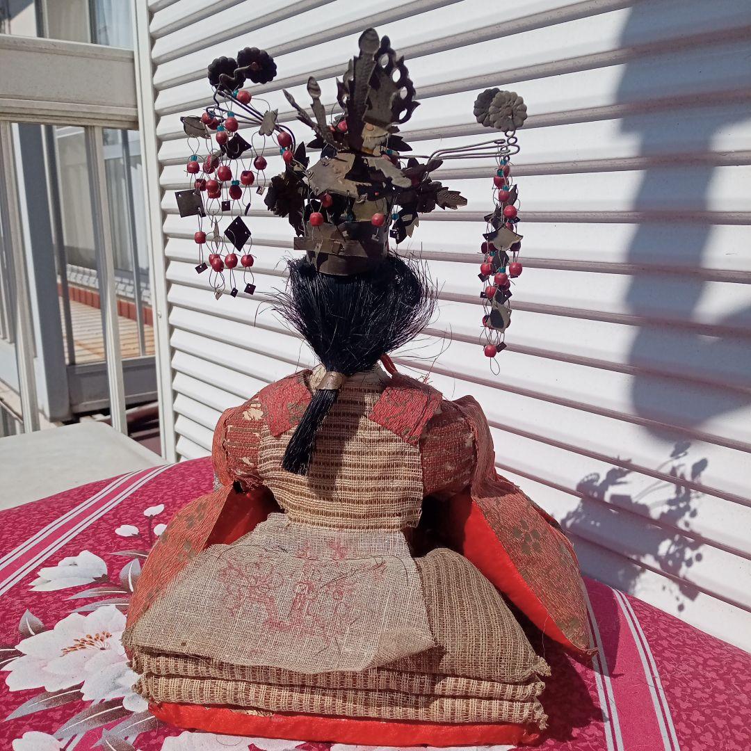 アンティーク １００年　古今雛 明治〜大正期　親王飾り時代大型お雛様