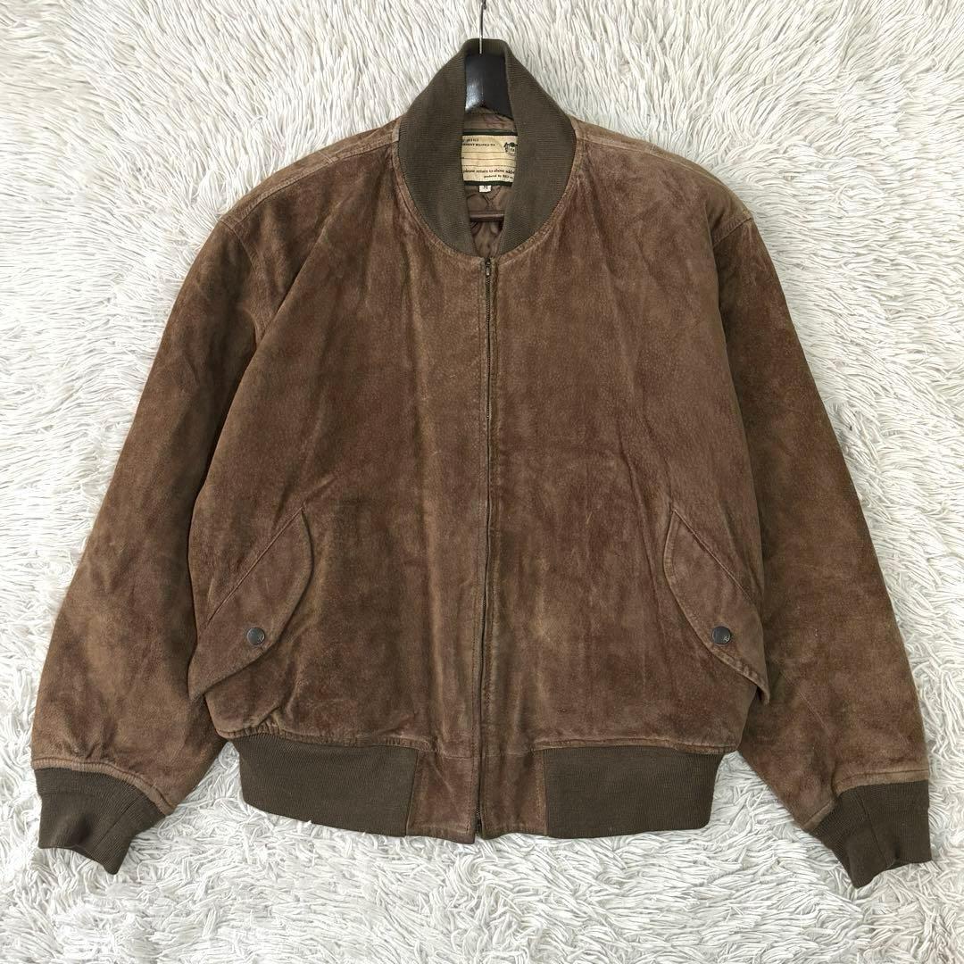 JUST BIGI　本革スエードブルゾン M