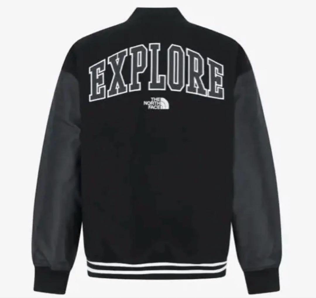 【ラス1！！韓国限定】VARSITY HEAT ジャケット/ブラックXXL