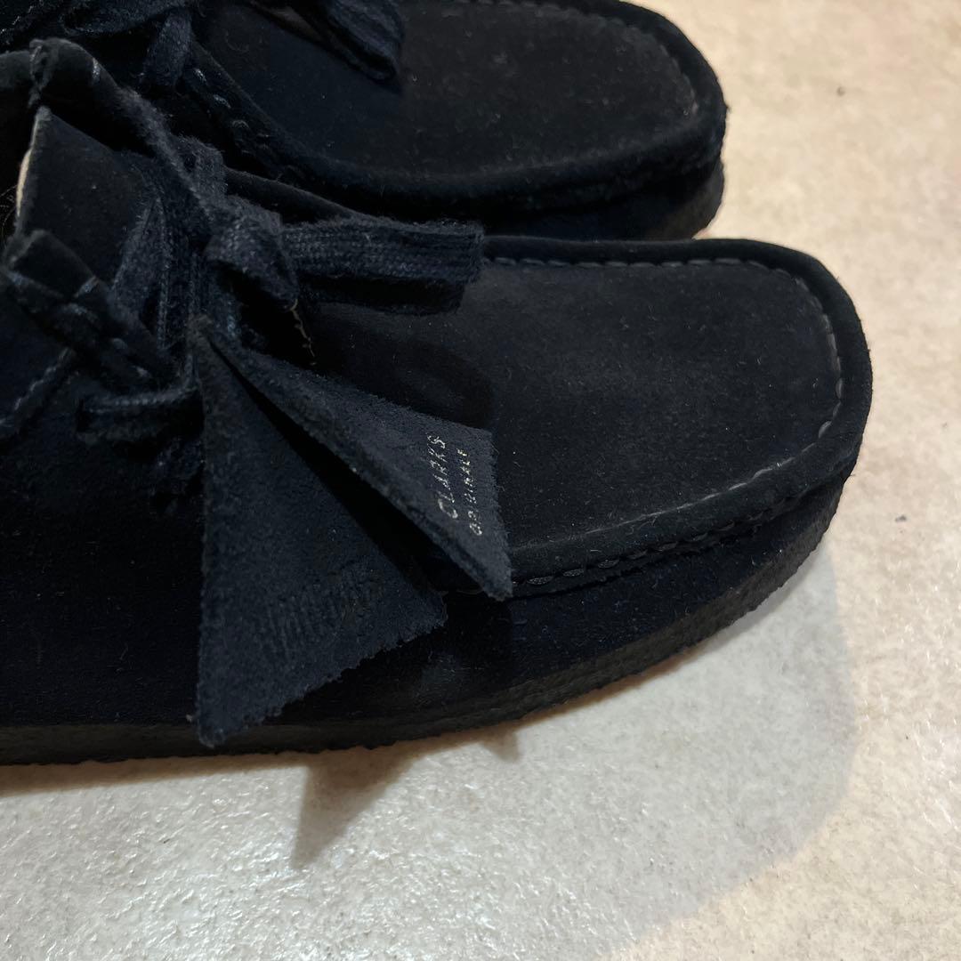クラークス　オリジナルズ　ワラビー　ブラック　黒　27.5 スエード UK9.5