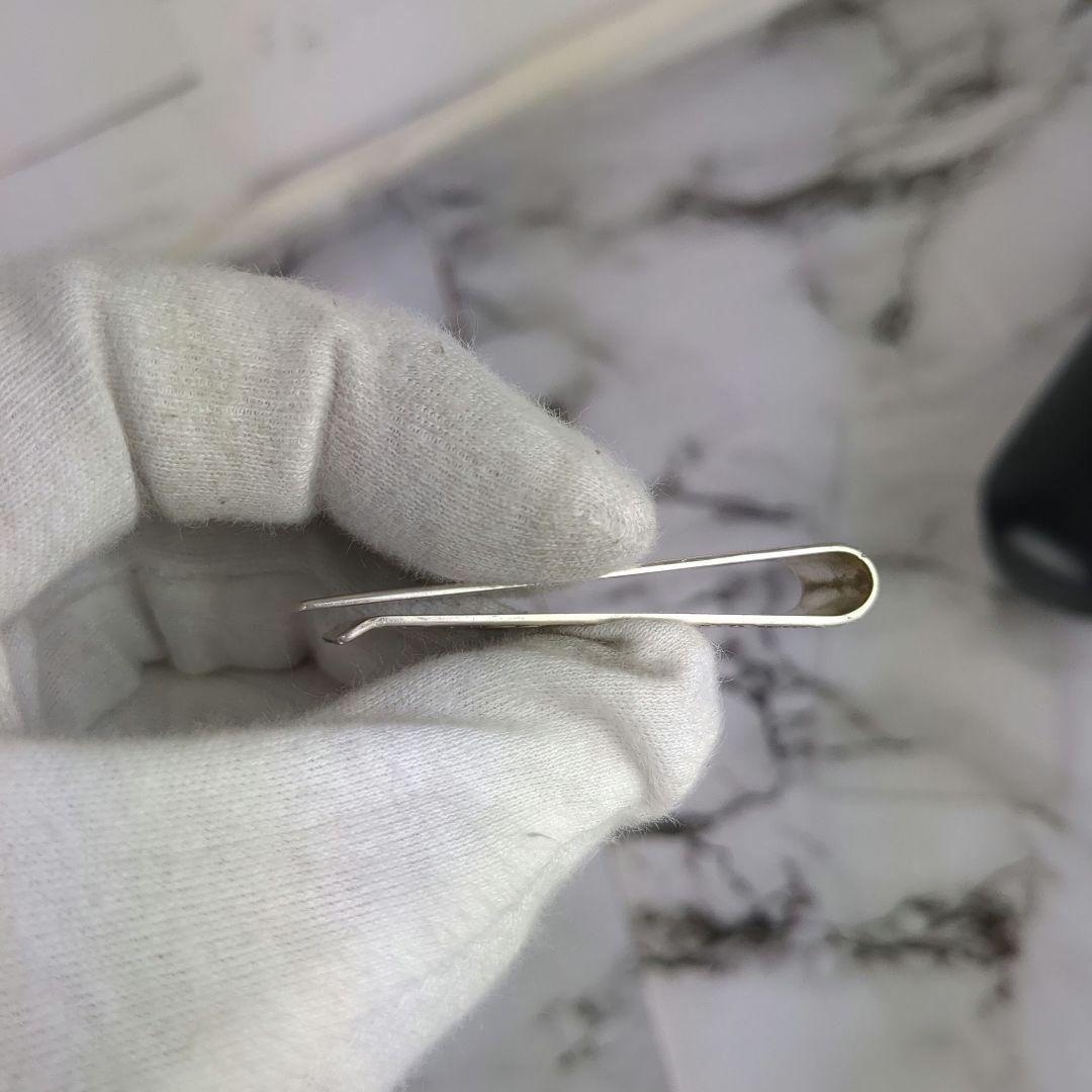 【美品】GUCCI☆GG柄　シルバー925 AG925 マネークリップ　札ばさみ