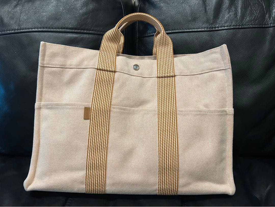 HERMES エルメス ニューフールトゥ MM トートバッグ ハンドバッグ 美品