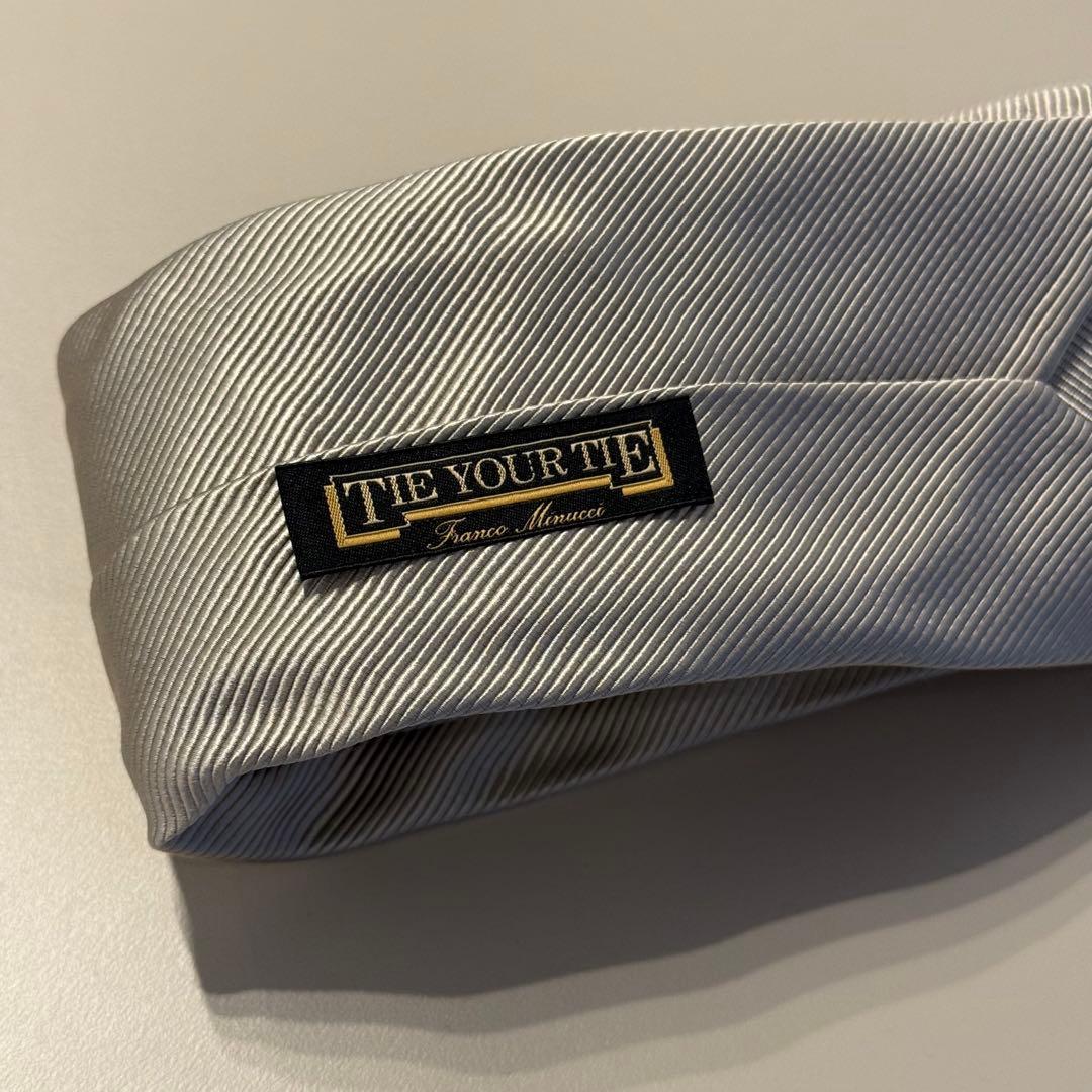 TIE YOUR TIE シャンパン セッテピエゲ ネクタイ