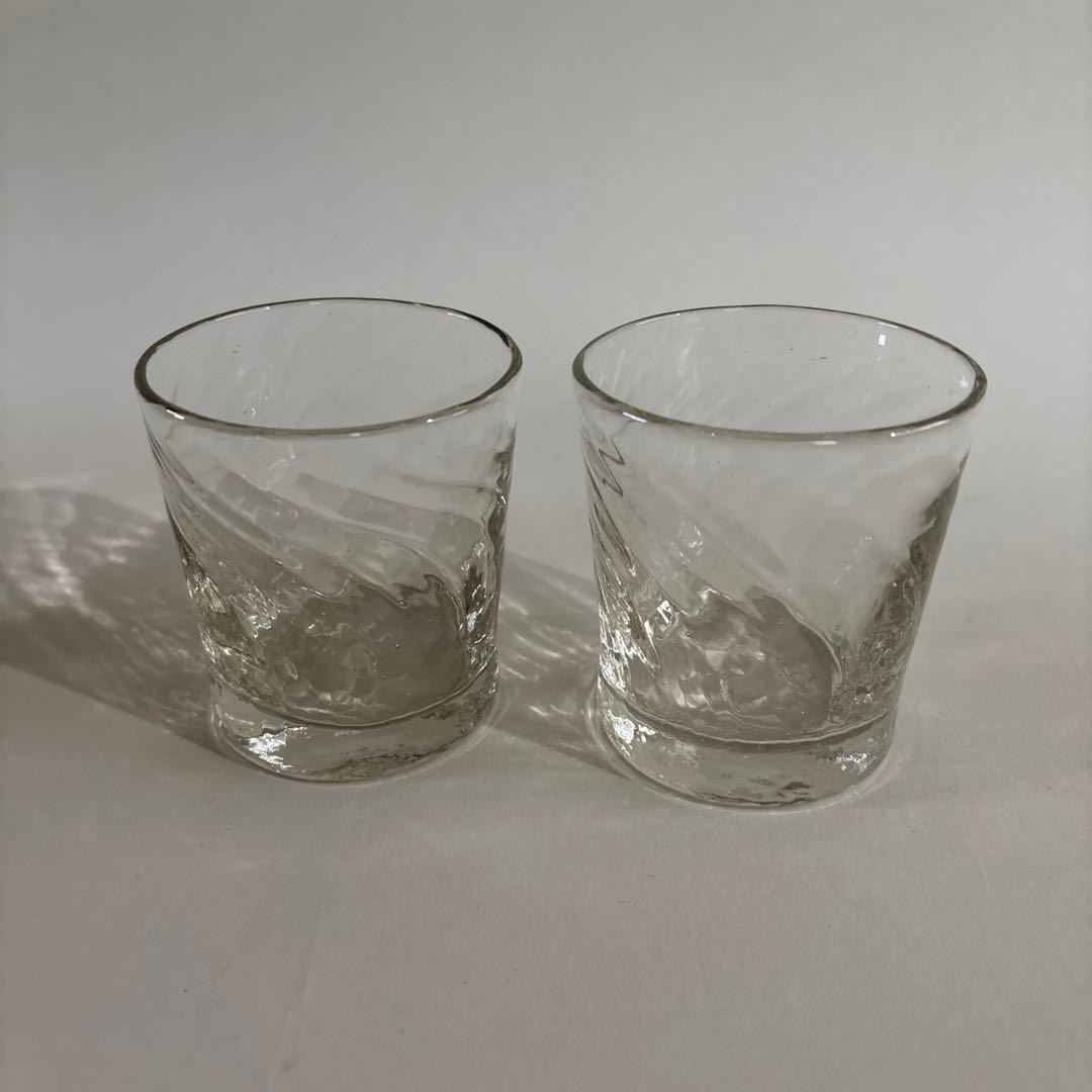 倉敷ガラス　小谷真三　グラス　コップ　民藝