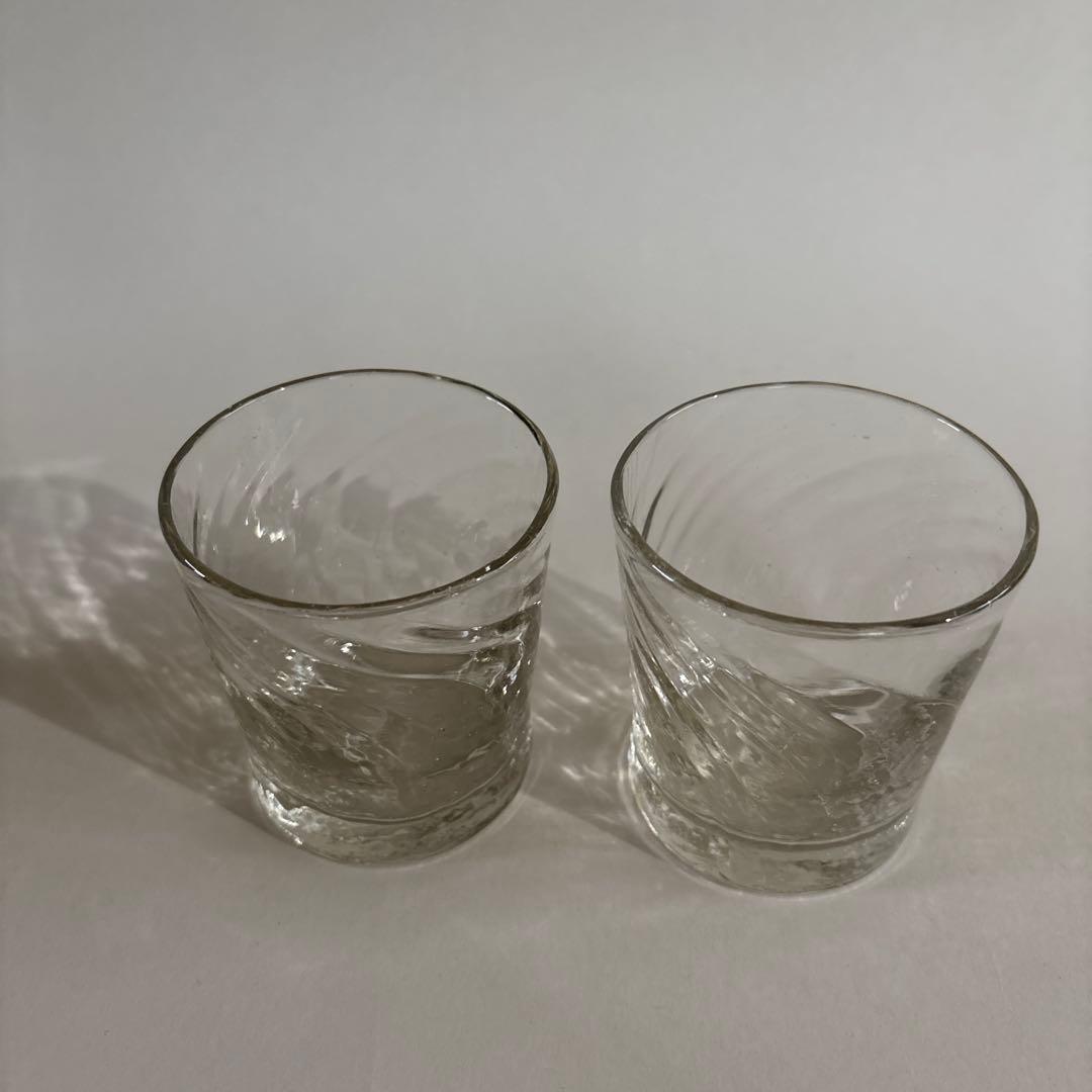 倉敷ガラス　小谷真三　グラス　コップ　民藝