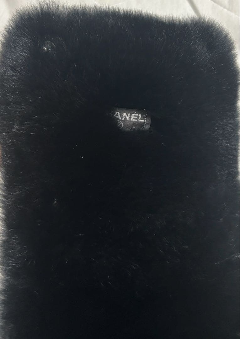 【希少品】CHANEL ラパン ファーマフラー ココマーク 極美品