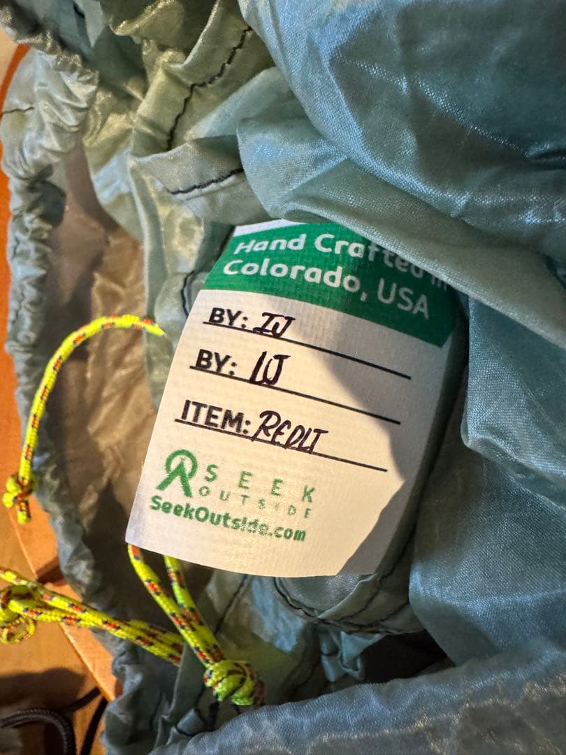 【新品・未使用】SEEKOUTSIDE Redcliff lightセージセット