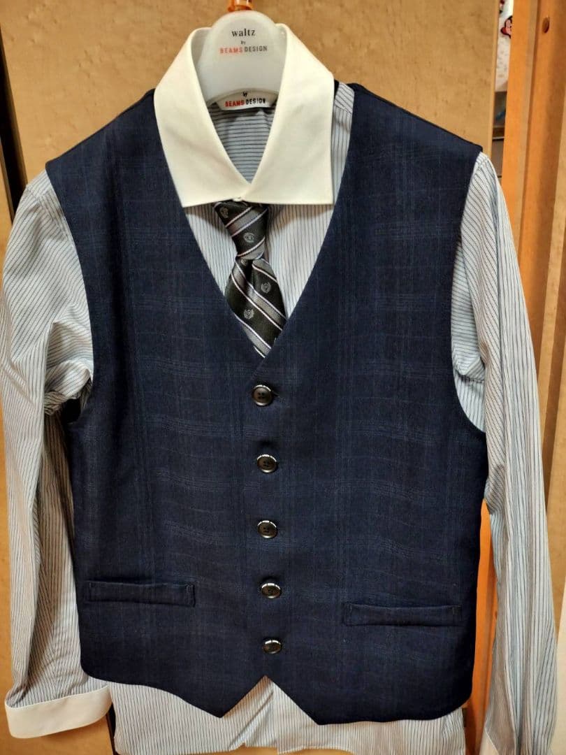 waltz by BEAMS DESIGN フォーマルスーツ 【160】濃紺