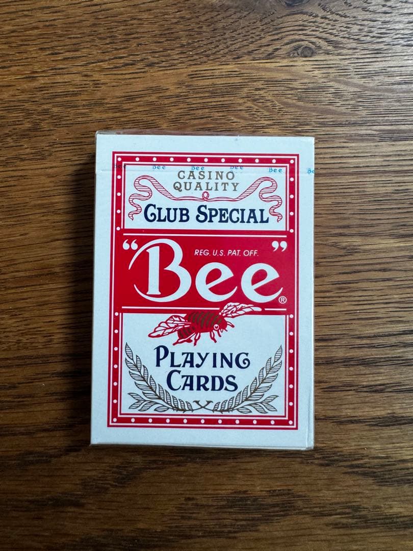 【新品未開封】Bee Wynn カジノデック 赤青2個セット