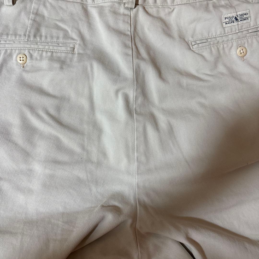 極上90s USA製 POLO Ralph Lauren ポロチノ W33L30
