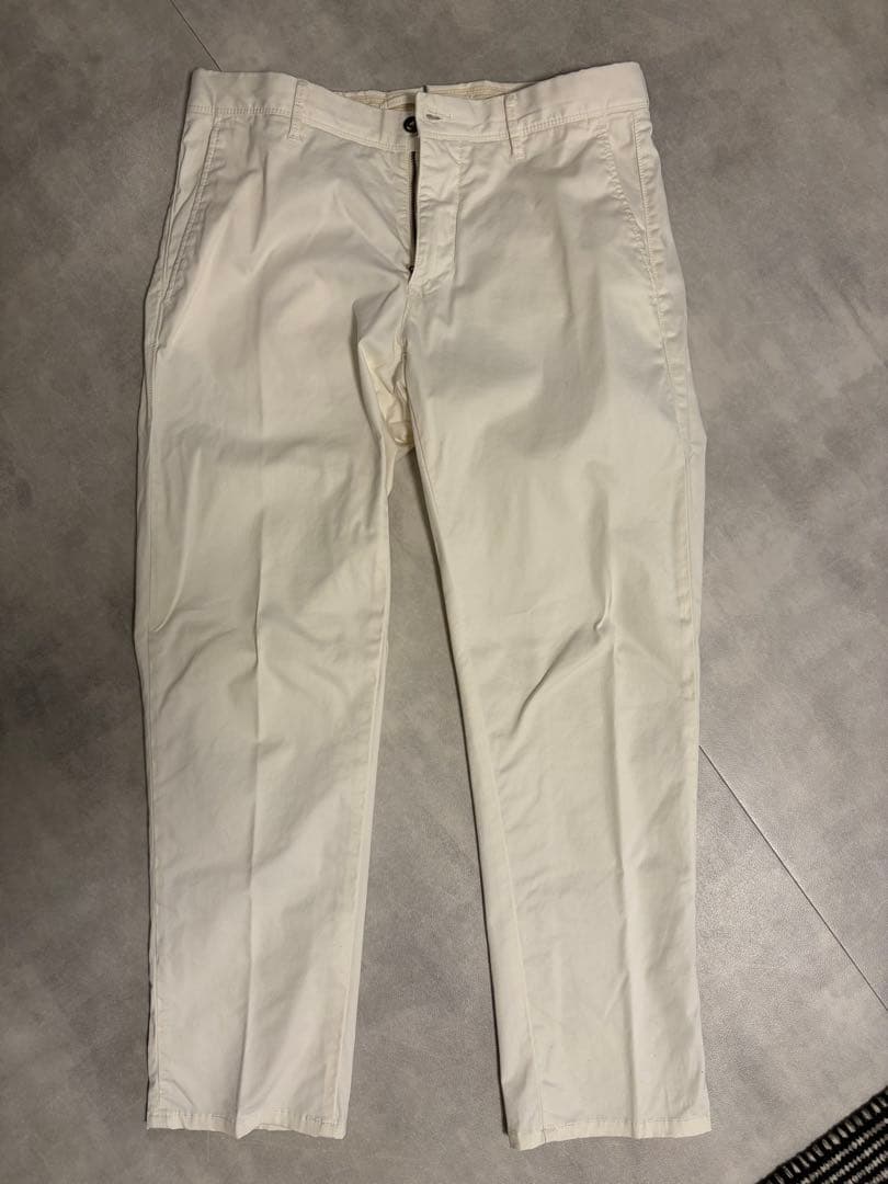 INCOTEX白 スラックス　size 32
